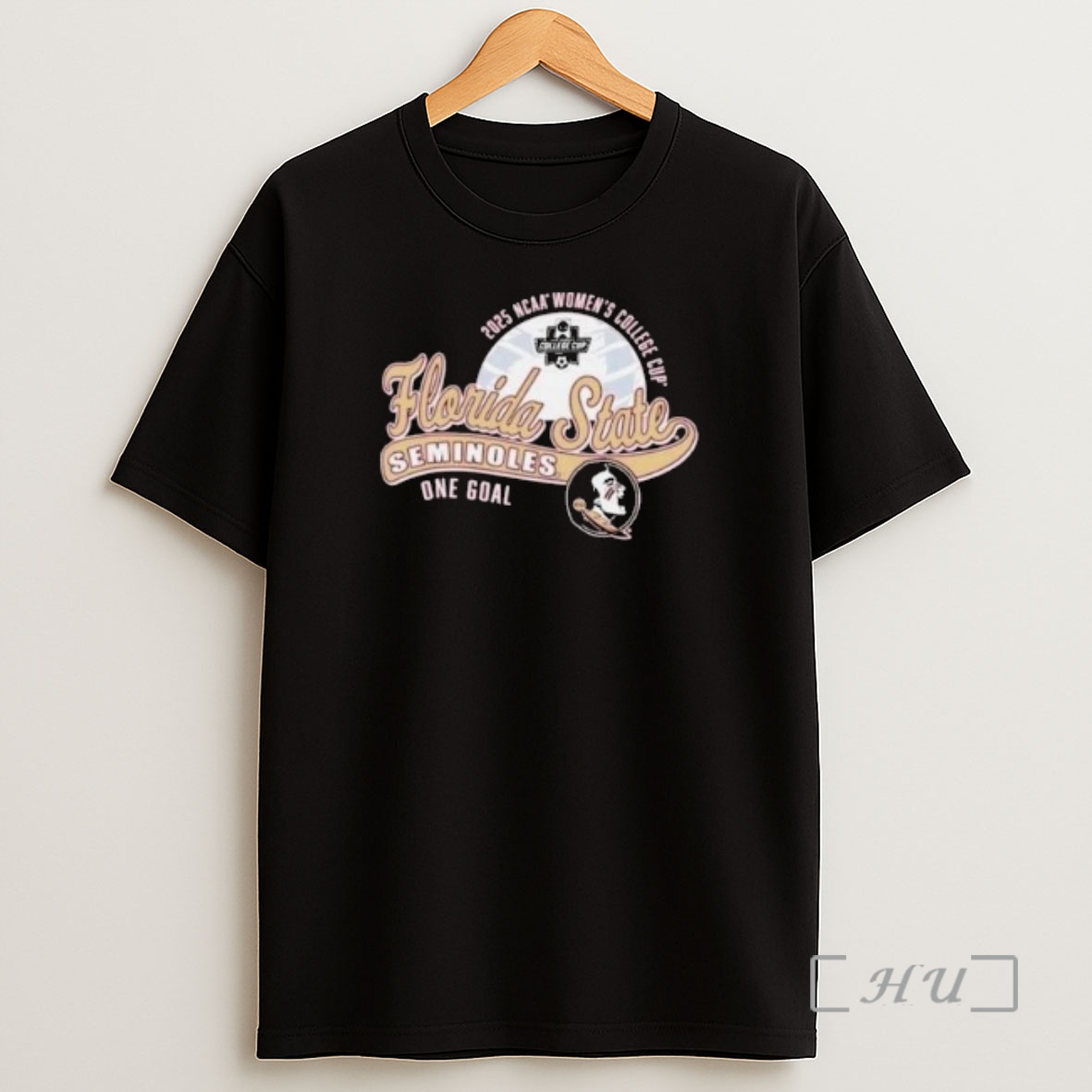 Officials Florida State Seminoles 2025 Ncaa Womens College Cup One Goal Circle Black Shirt Sweatshirt Tee