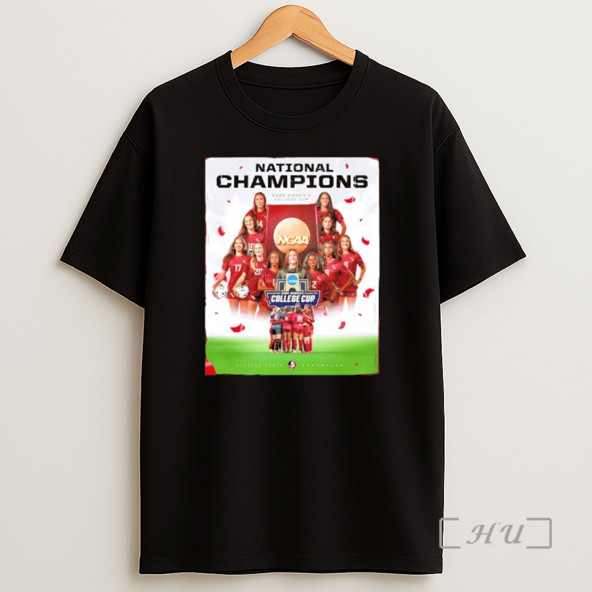 Officials Florida State Seminoles 2025 Womens College Cup National Champions Shirt Sweatshirt Tee