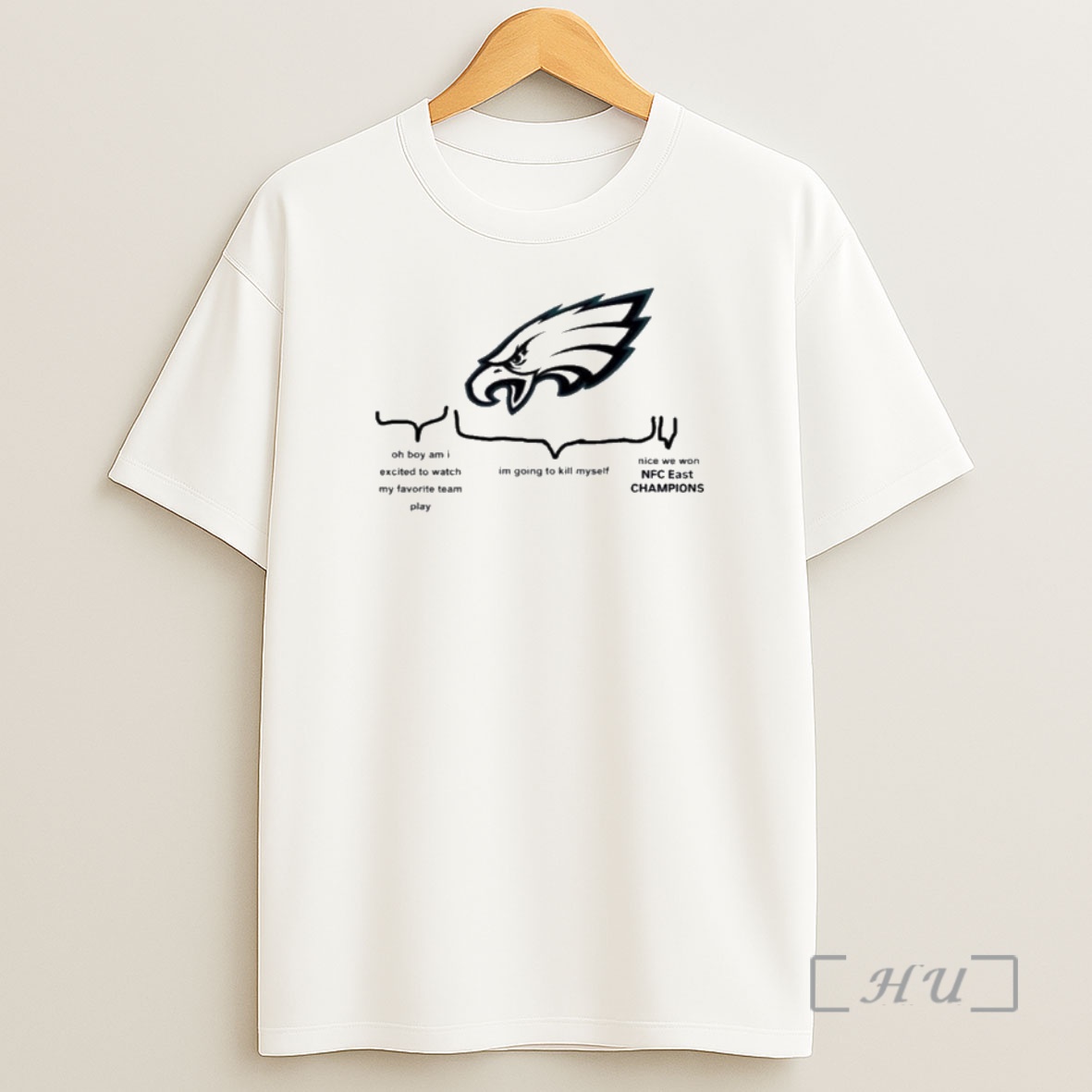 Officials Fly Eagles Fly Nice We Won N East Champions Shirt Sweatshirt Tee