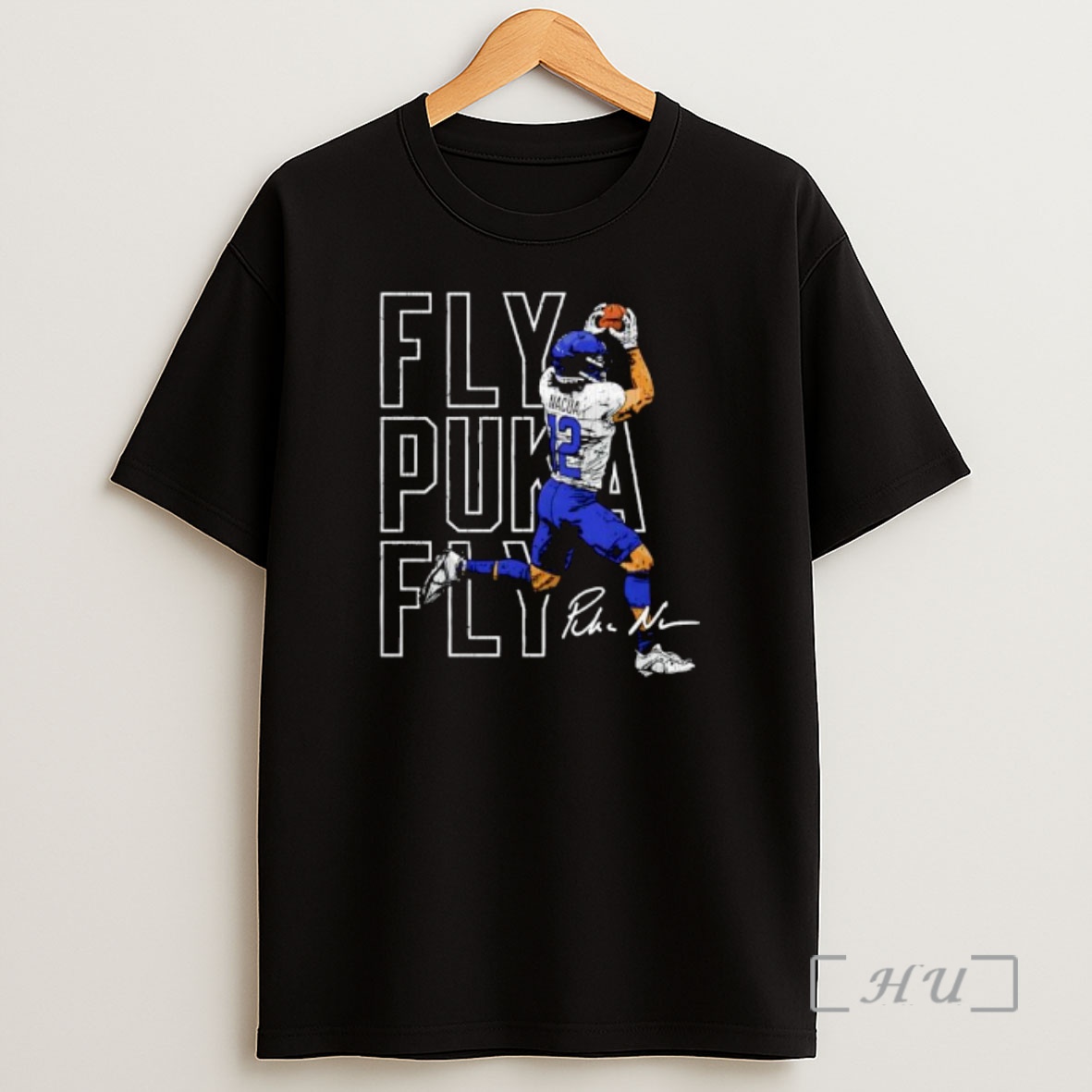 Officials Fly Puka Fly Puka Nacua Los Angeles Rams Football Signature Ornaments Shirt Sweatshirt Tee