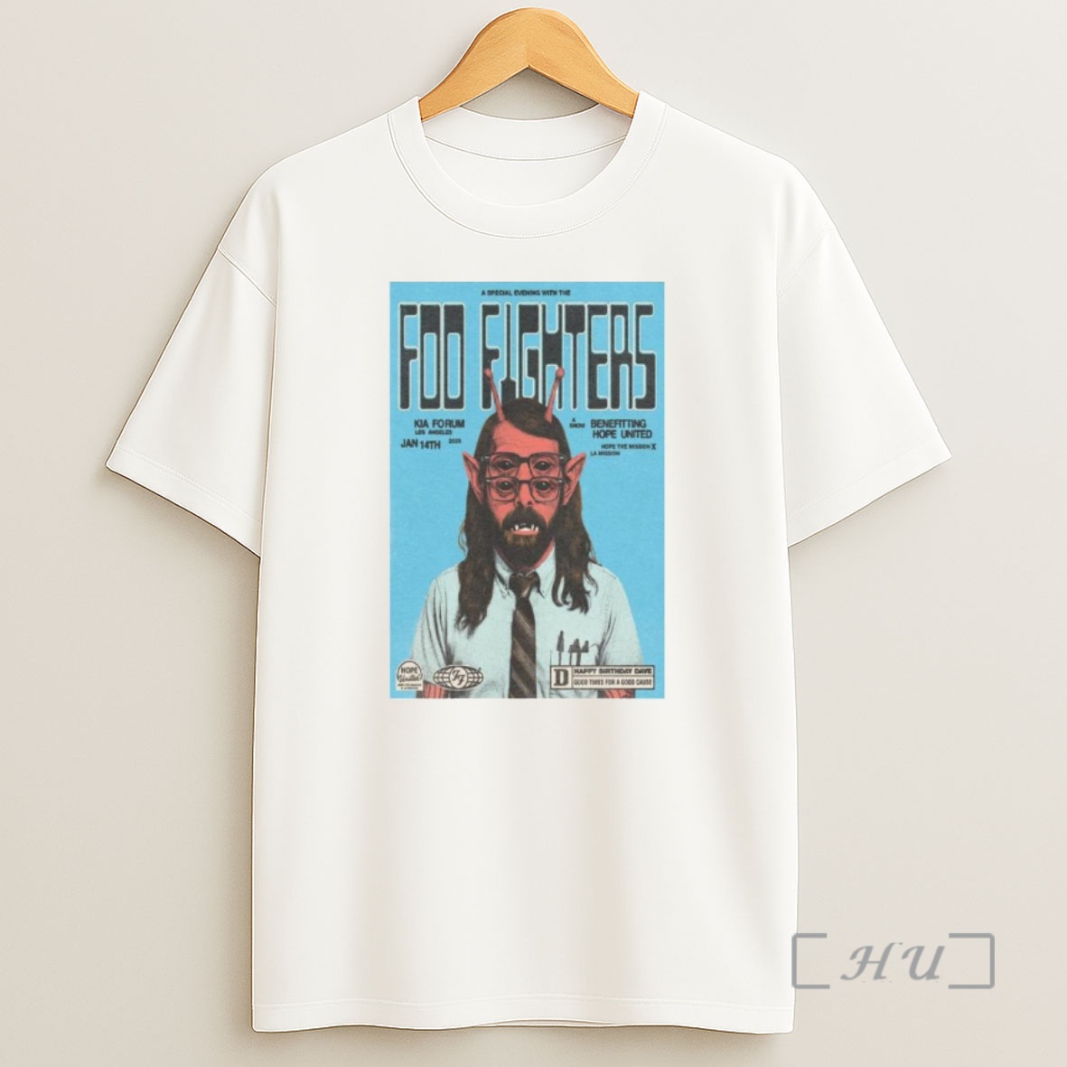 Officials Foo Fighters Los Angeles California January 14 2026 Premium Shirt Sweatshirt Tee