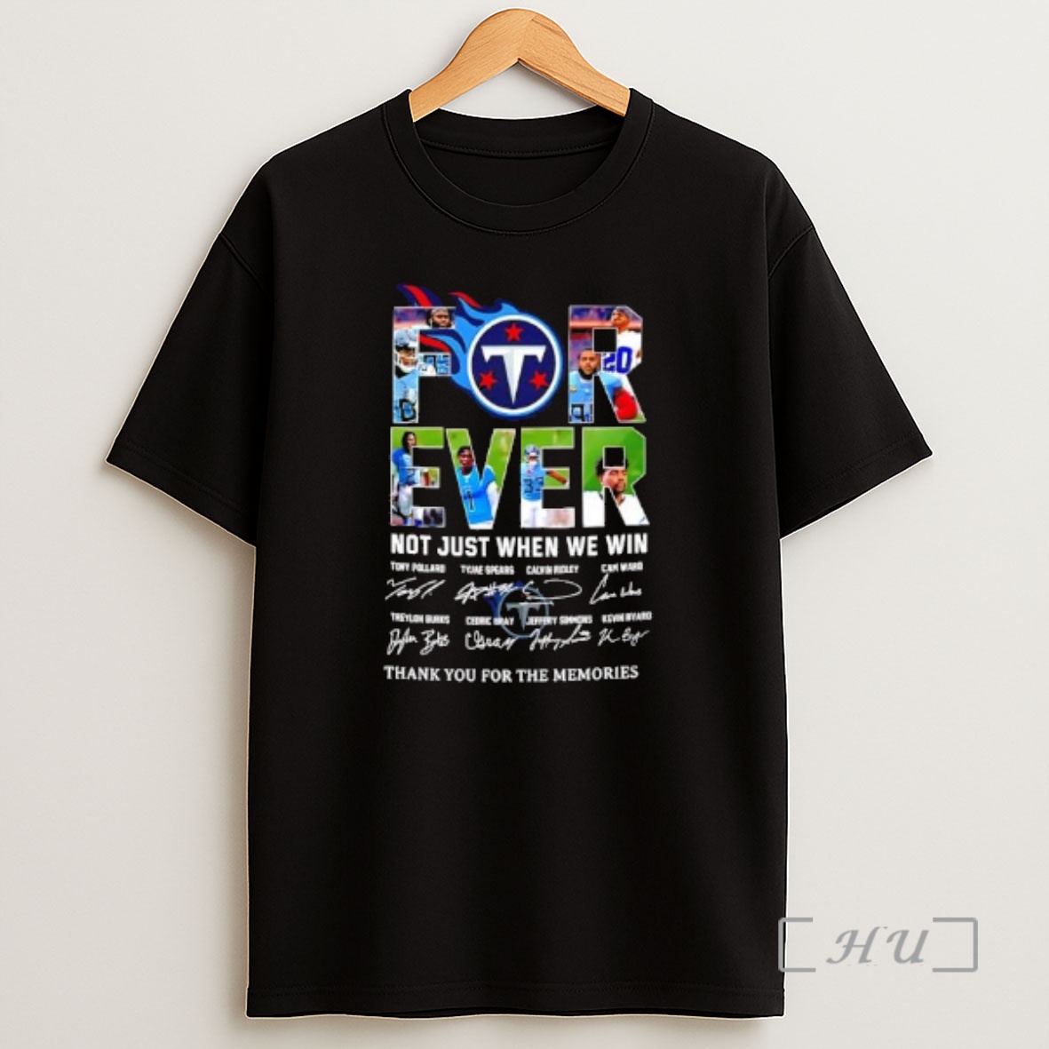 Officials Forever Fan Tennessee Titans Football Not Just When We Win Signatures Shirt Sweatshirt Tee