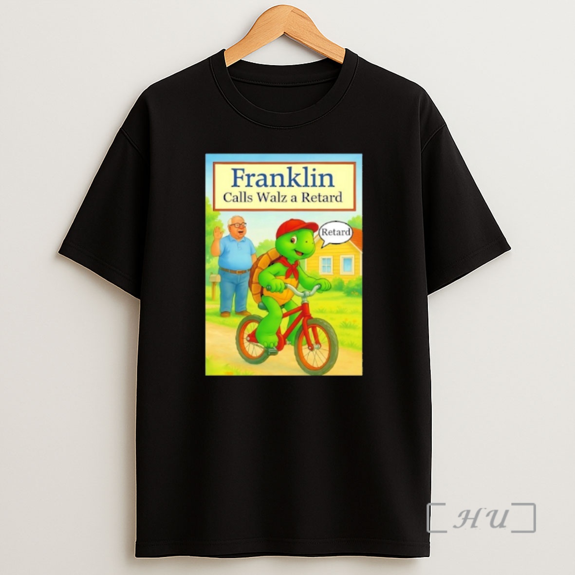 Officials Franklin Calls Tim Walz A Retard Premium Shirt Sweatshirt Tee
