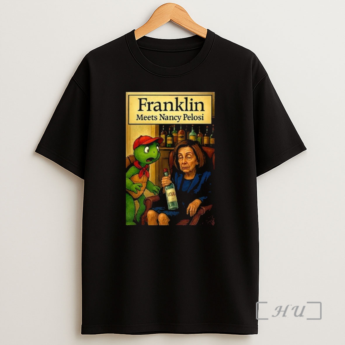 Officials Franklin Meets Nancy Pelosi Premium Shirt Sweatshirt Tee