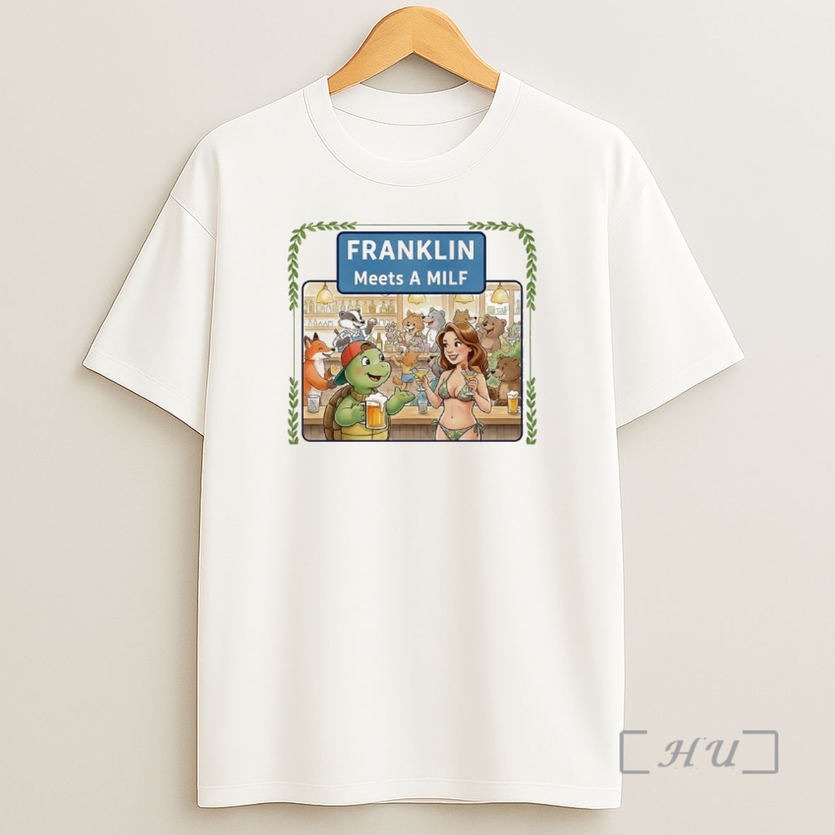 Officials Franklin Meets A Milf Premium Shirt Sweatshirt Tee