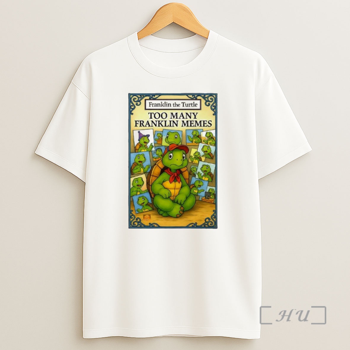 Officials Franklin The Turtle Too Many Franklin Memes Premium Shirt Sweatshirt Tee