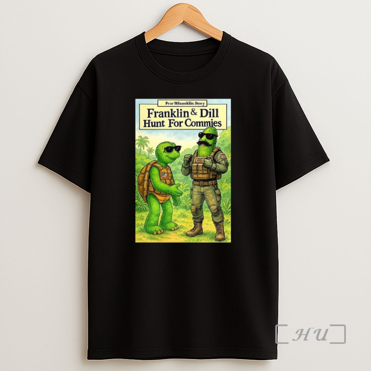 Officials Franklin Turtle And Dill Hunt For Commies Premium Shirt Sweatshirt Tee