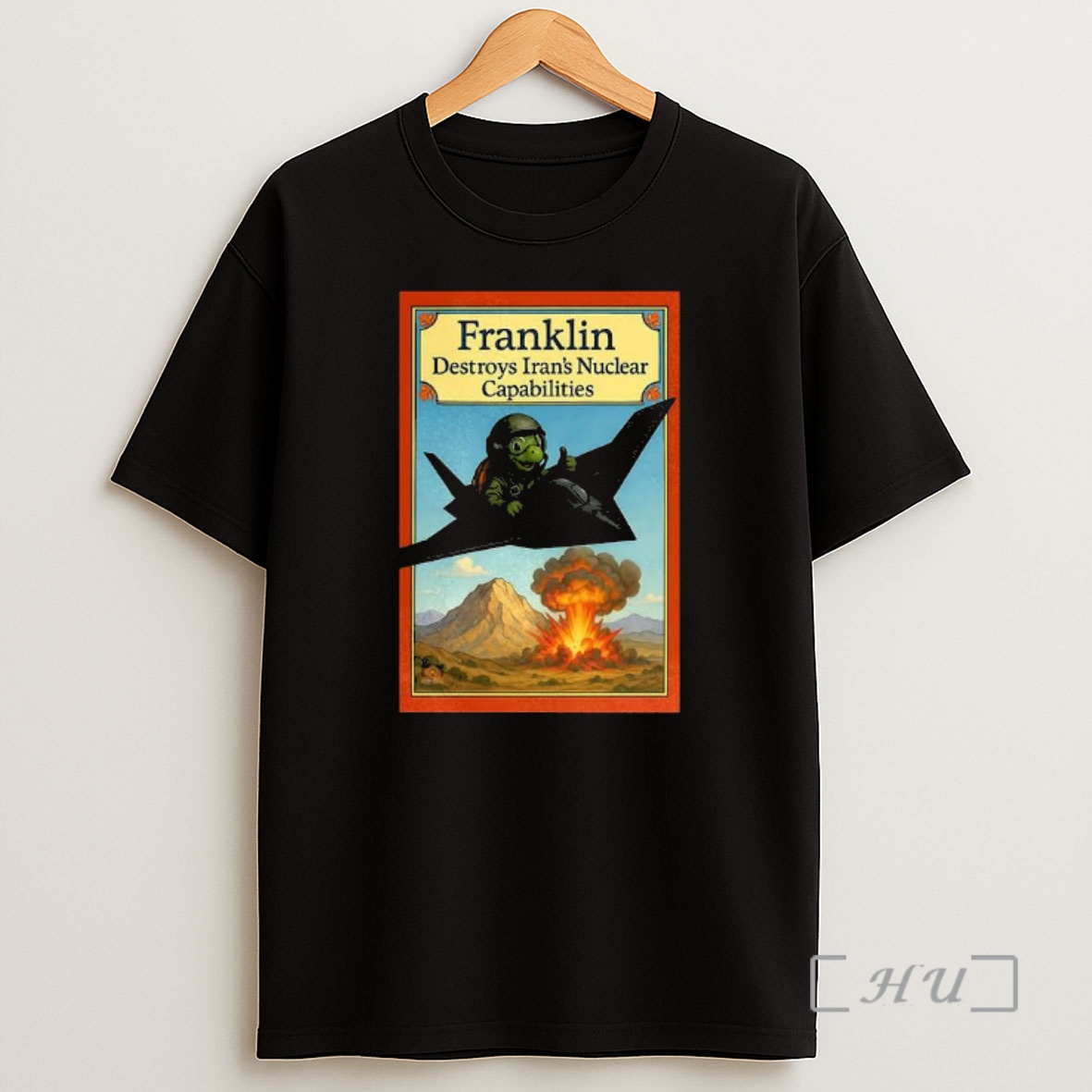 Officials Franklin Turtle Destroys Irans Nuclear Capabilities Premium Shirt Sweatshirt Tee