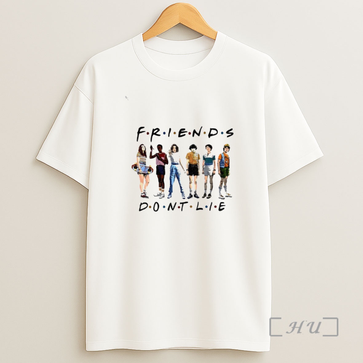 Officials Friends Dont Lie Hawkins Upside Down Stranger Things Shirt Sweatshirt Tee