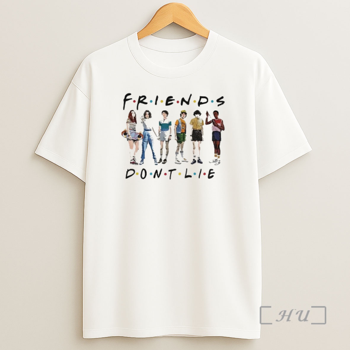 Officials Friends Dont Lie Stranger Things Inspired Premium Shirt Sweatshirt Tee