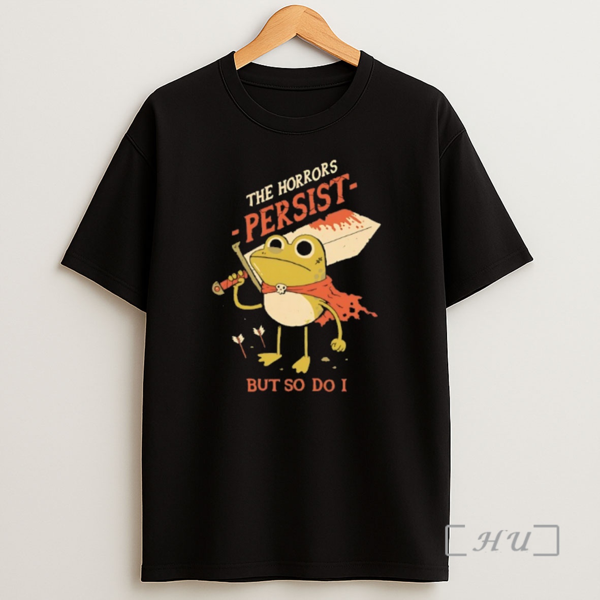 Officials Frog The Horrors Persist But So Do I Shirt Sweatshirt Tee