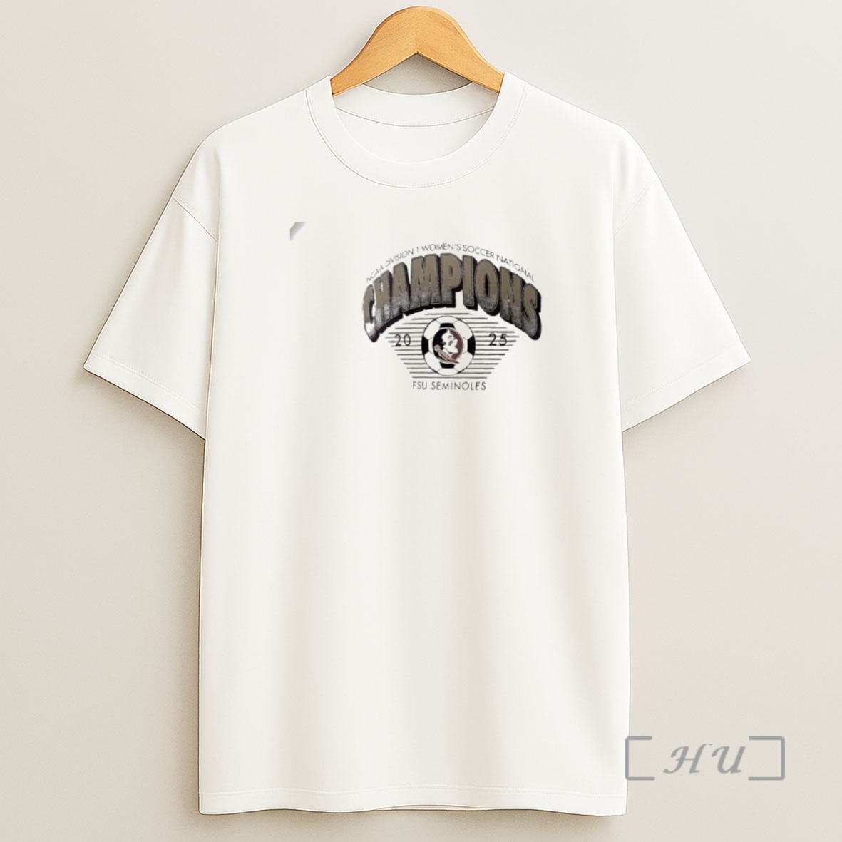 Officials Fsu Seminoles Ncaa Division I Womens Soccer National Champions 2025 Circle White Shirt Sweatshirt Tee