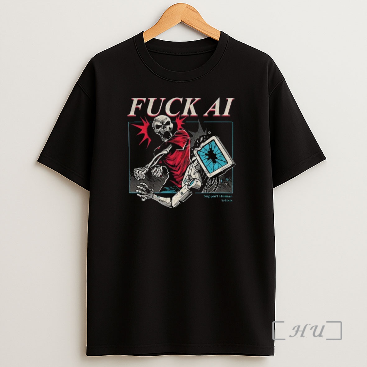 Officials Fuck Ai Support Human Artists Shirt Sweatshirt Tee