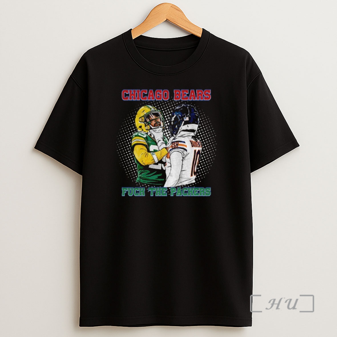 Officials Fuck The Packers Chicago Bear Rivalry Clash Hard Hitting Football Shirt Sweatshirt Tee