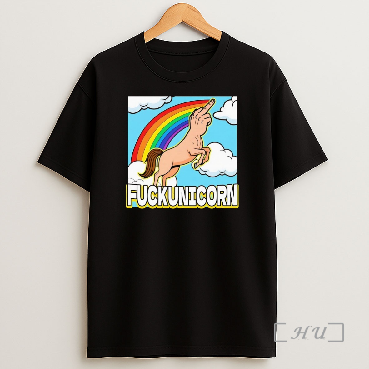 Officials Fuckunicorn Unicorn Middle Finger Shirt Sweatshirt Tee