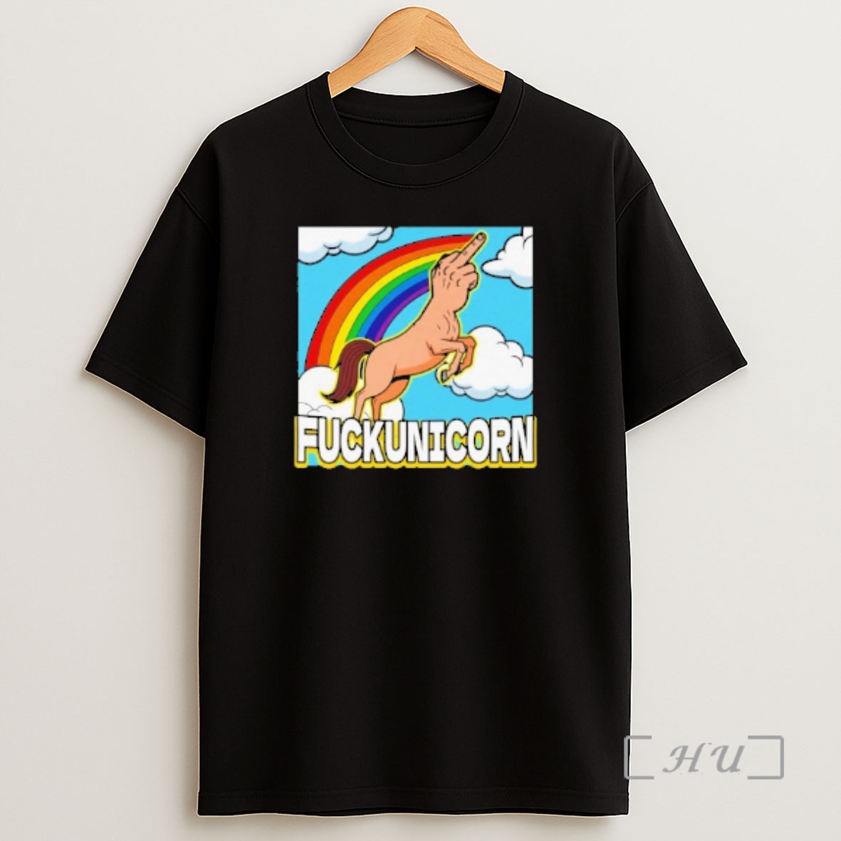 Officials Fuckunicorn Unicorn X Middle Finger Shirt Sweatshirt Tee