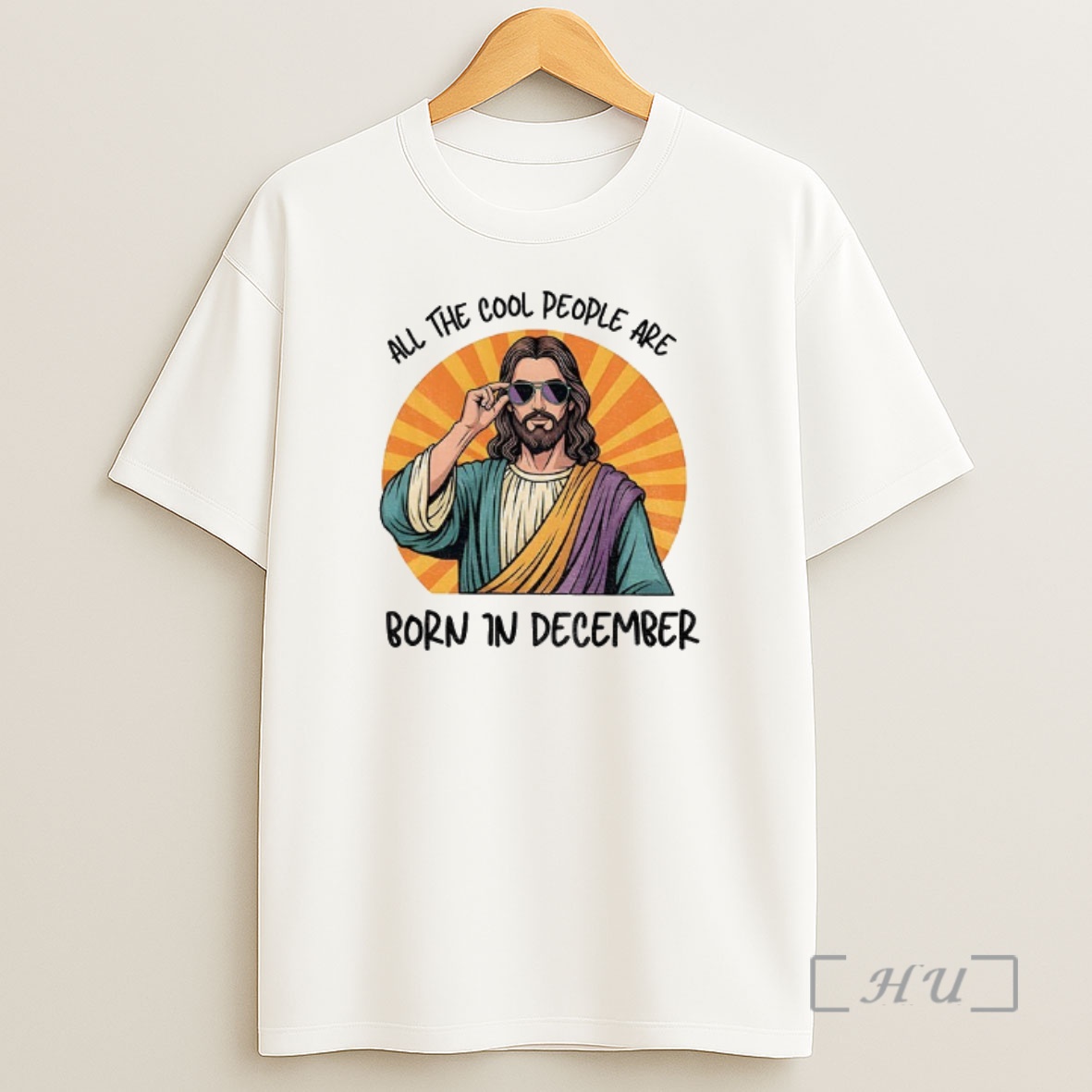 Officials Funny Jesus Christmas All The Cool People Are Born In December Shirt Sweatshirt Tee