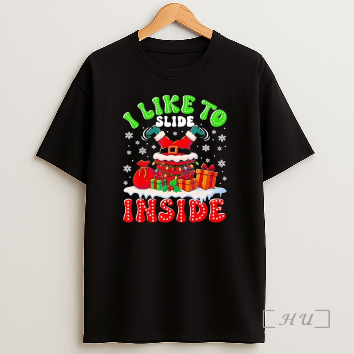 Officials Funny Santa I Like To Slide Inside Christmas Couple Matching Shirt Sweatshirt Tee