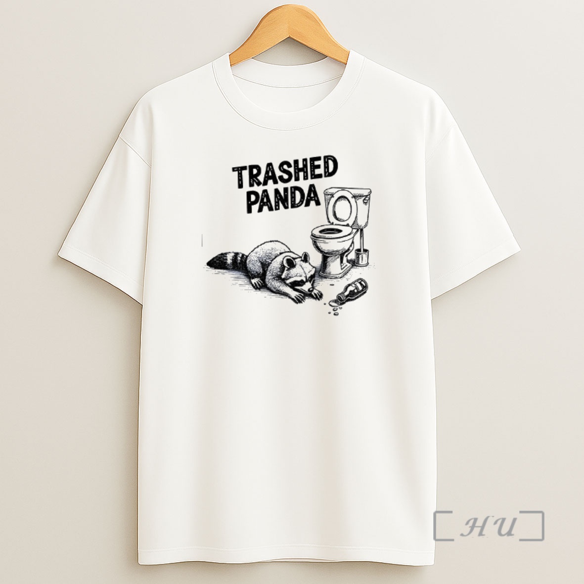 Officials Funny Trashed Panda Racoon Gets Drunk Shirt Sweatshirt Tee