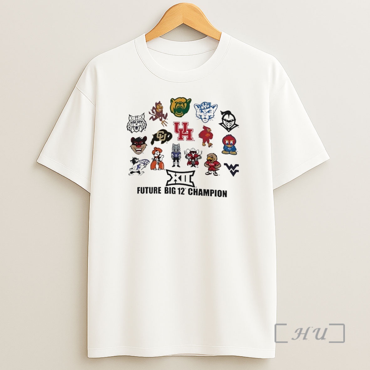 Officials Future Big 12 Champion Mascot Circle Shirt Sweatshirt Tee