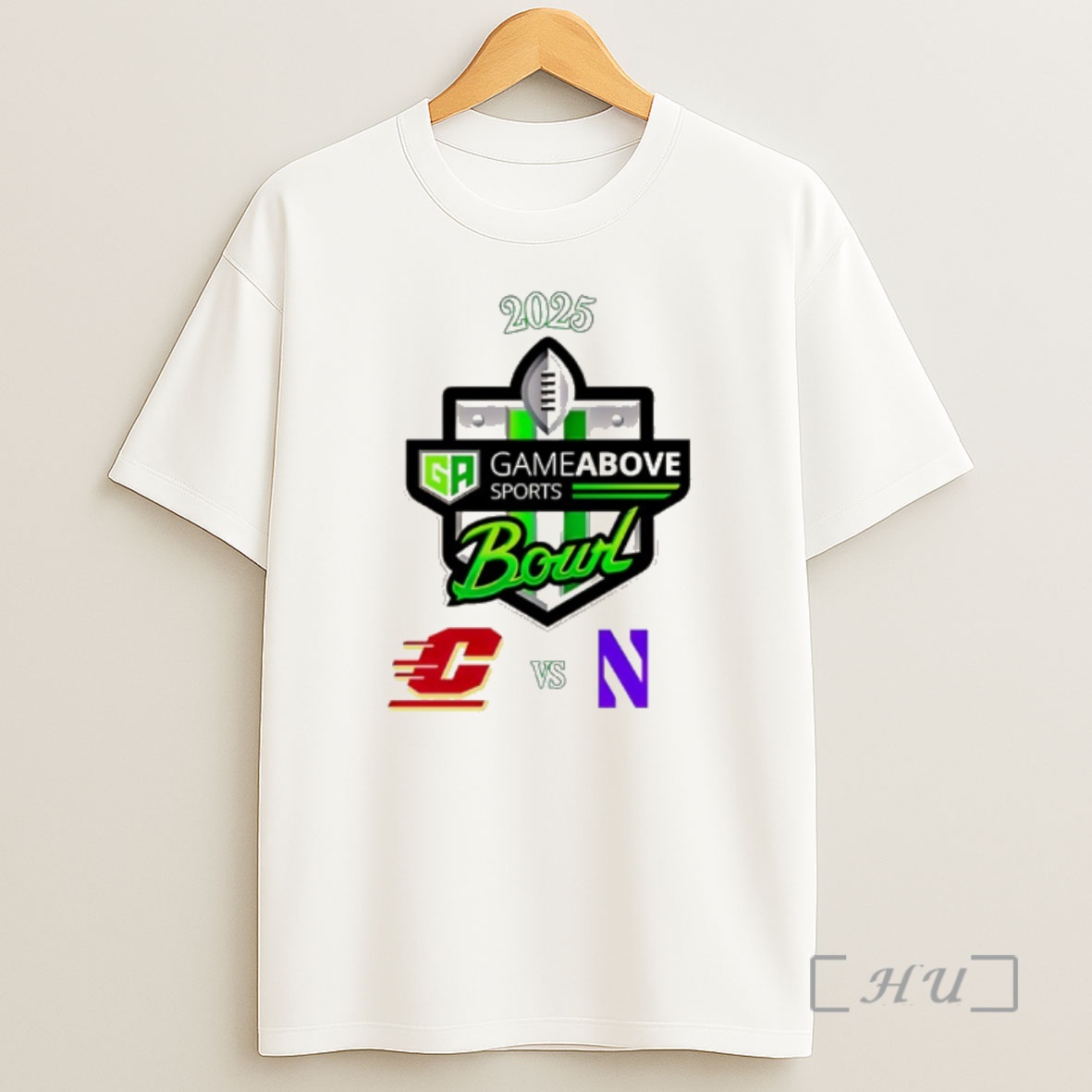Officials Gameabove Sports Bowl 2025 Central Michigan Vs Northwestern Shirt Sweatshirt Tee