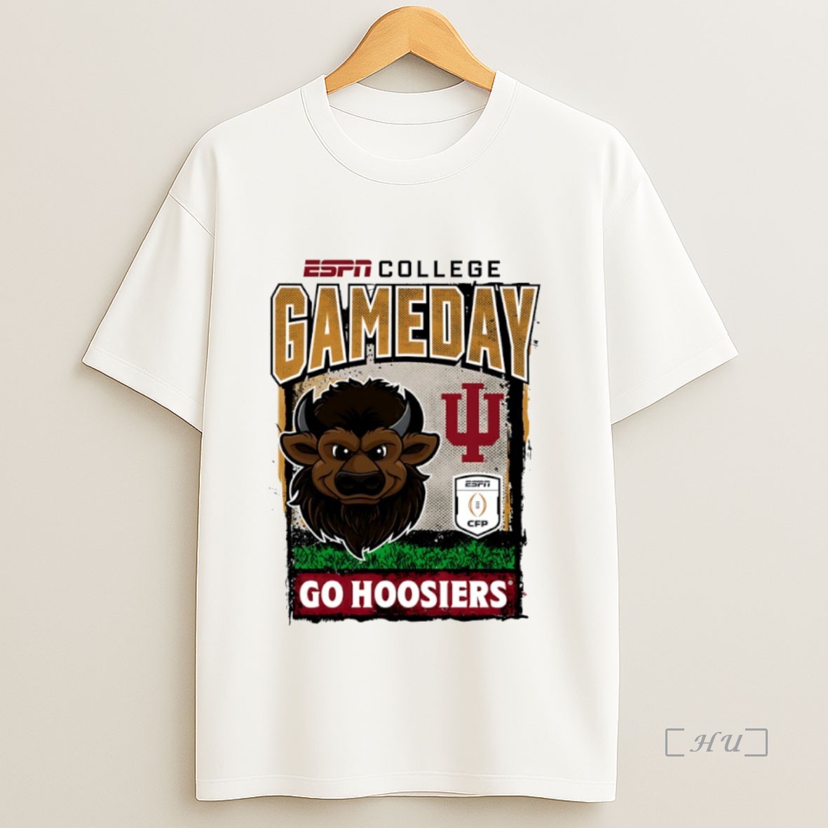 Officials Gameday 2025 2026 Collge Football Playoff Indiana Hoosiers Mascot Circle Shirt Sweatshirt Tee