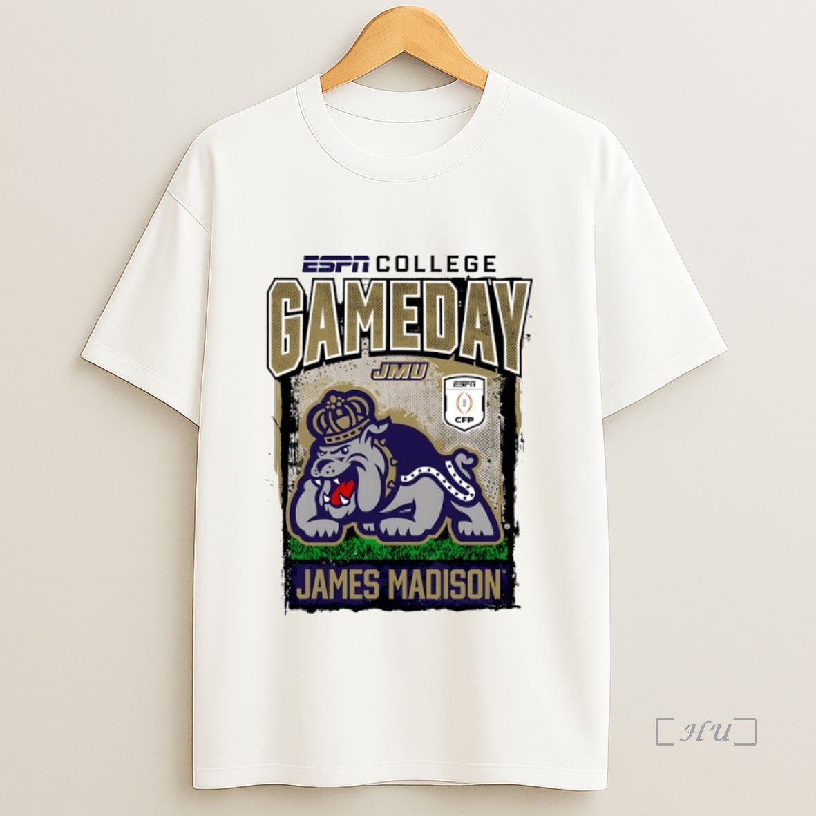 Officials Gameday 2025 2026 Collge Football Playoff James Madison Dukes Mascot Circle Shirt Sweatshirt Tee