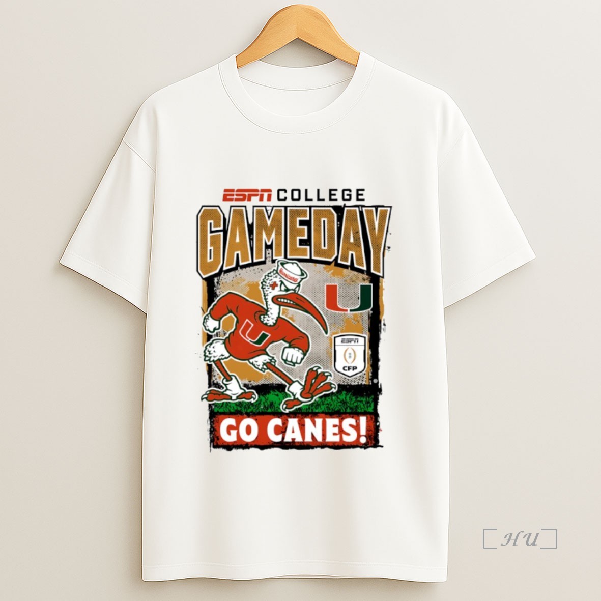 Officials Gameday 2025 2026 Collge Football Playoff Miami Hurricanes Mascot Circle Shirt Sweatshirt Tee