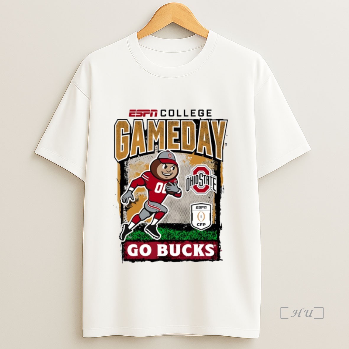 Officials Gameday 2025 2026 Collge Football Playoff Ohio State Buckeyes Mascot Circle Shirt Sweatshirt Tee