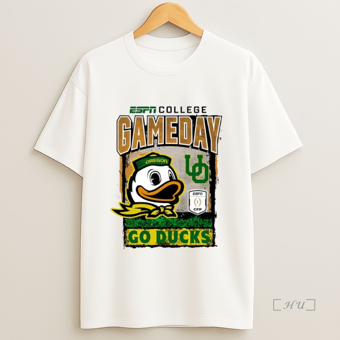 Officials Gameday 2025 2026 Collge Football Playoff Oregon Ducks Mascot Circle Shirt Sweatshirt Tee