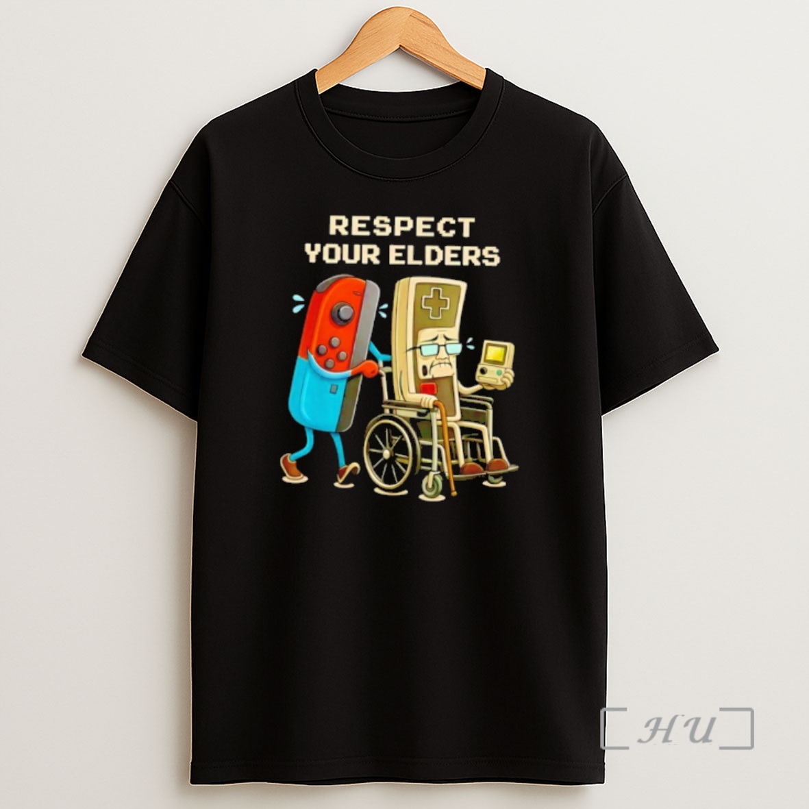 Officials Gamer Respect Your Elders Shirt Sweatshirt Tee