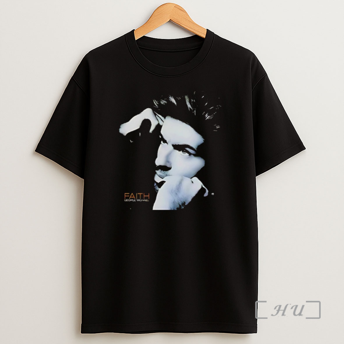 Officials George Michael Faith Faded Photo Shirt Sweatshirt Tee