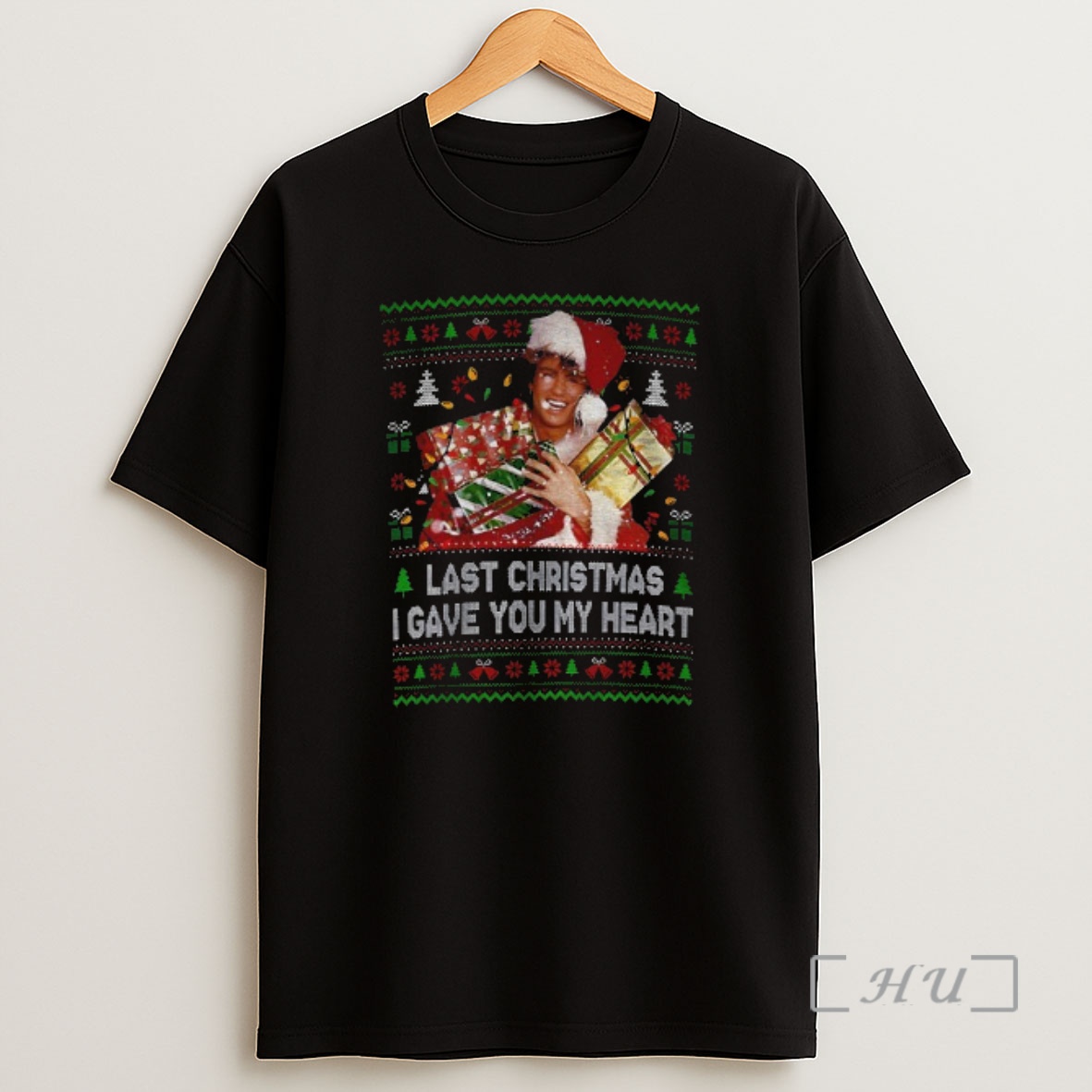 Officials George Michael Last Christmas I Gave You My Heart Christmas Shirt Sweatshirt Tee