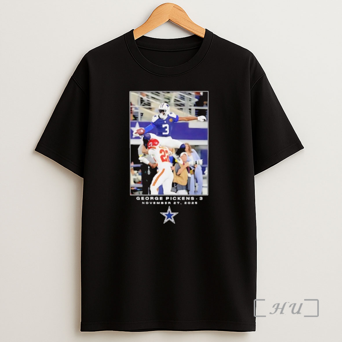 Officials George Pickens Dallas Cowboys 2025 Nfl Flash Features Week 13 Premium Shirt Sweatshirt Tee