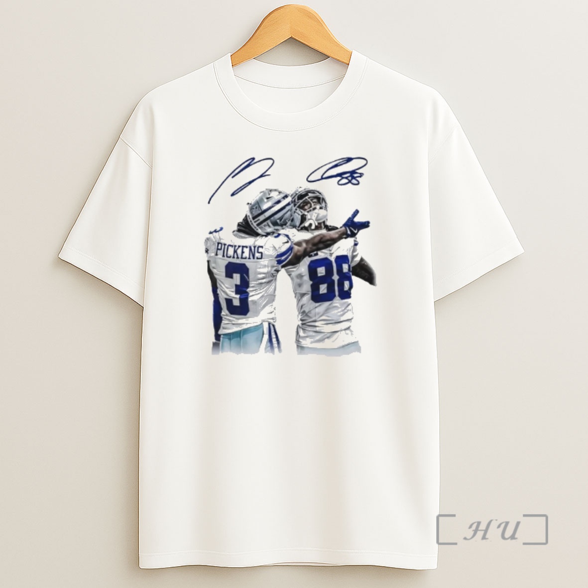 Officials George Pickens X Ceedee Lamb Dallas Cowboys Signatures Shirt Sweatshirt Tee