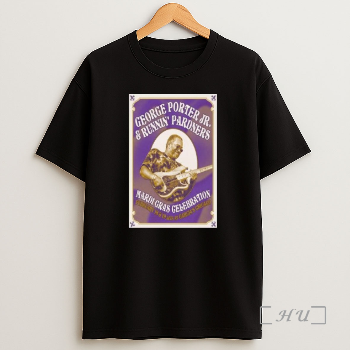 Officials George Porter Jr Garcias Chicago February 18 19 2026 Concert Circle Black Shirt Sweatshirt Tee