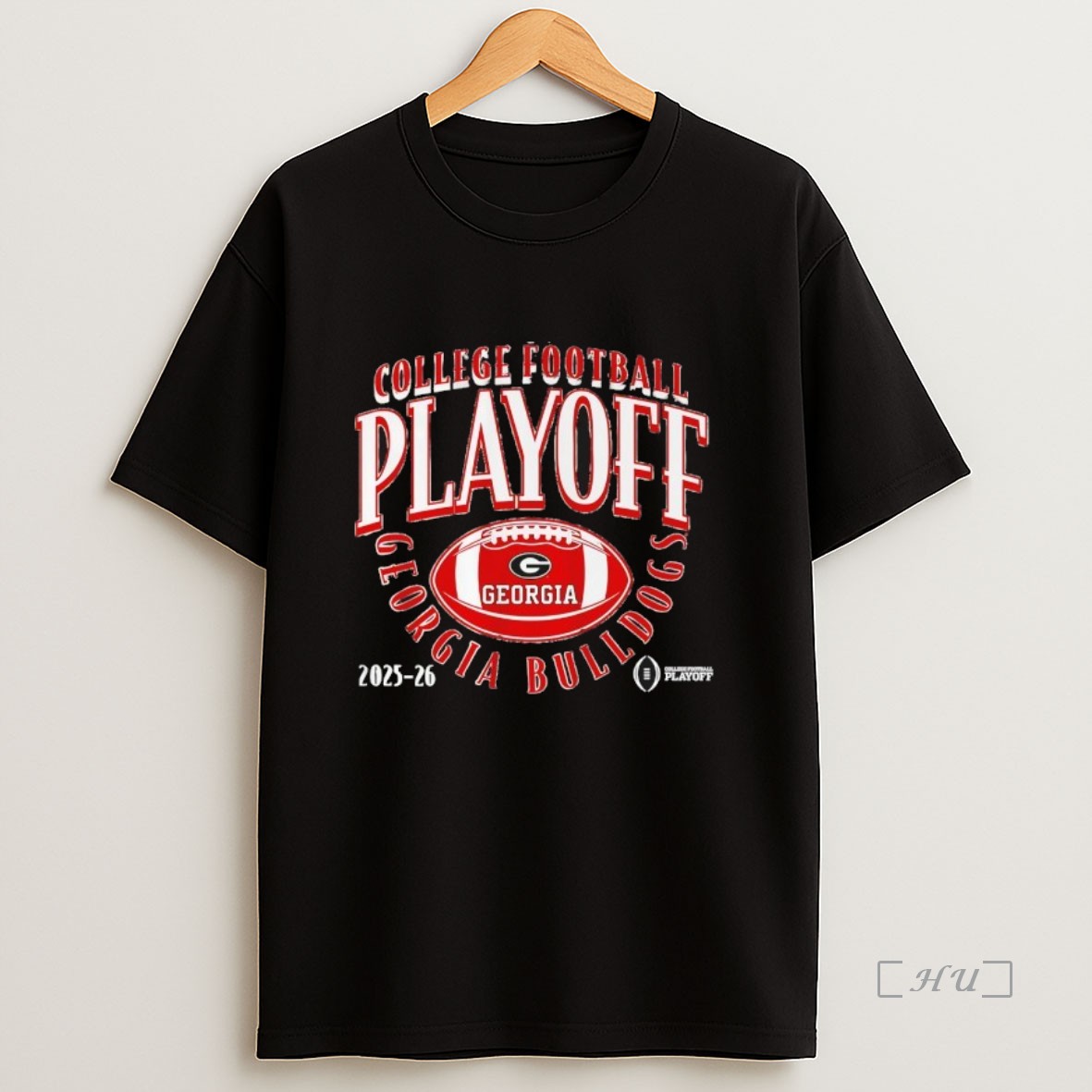 Officials Georgia Bulldogs 2025 2026 College Football Playoff Curve Logo Premium Shirt Sweatshirt Tee