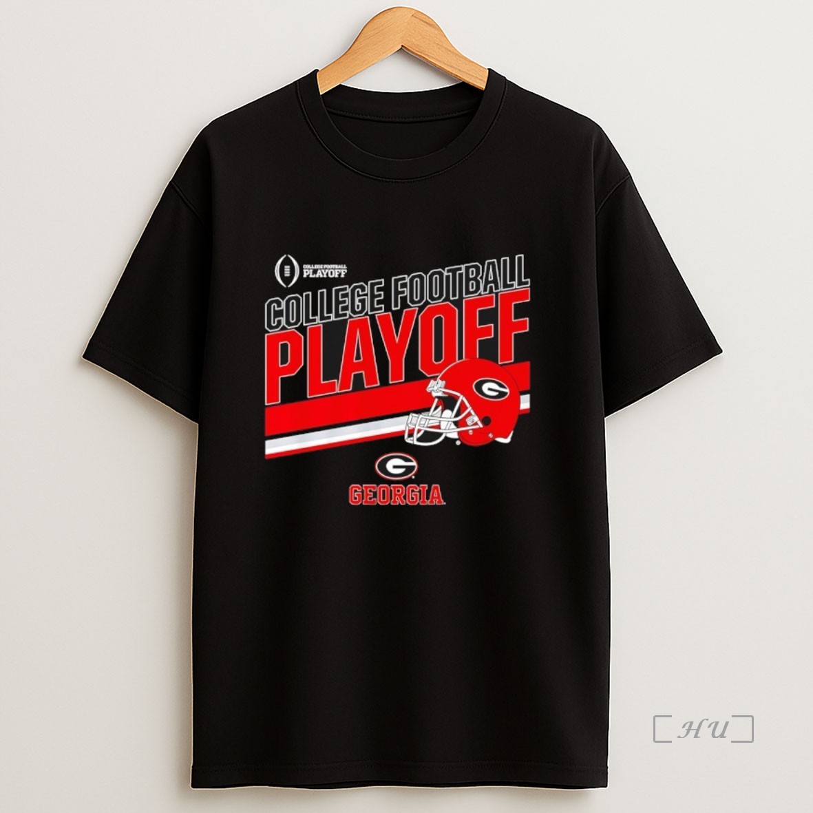 Officials Georgia Bulldogs 2025 2026 College Football Playoff Stripe Helmet Premium Shirt Sweatshirt Tee