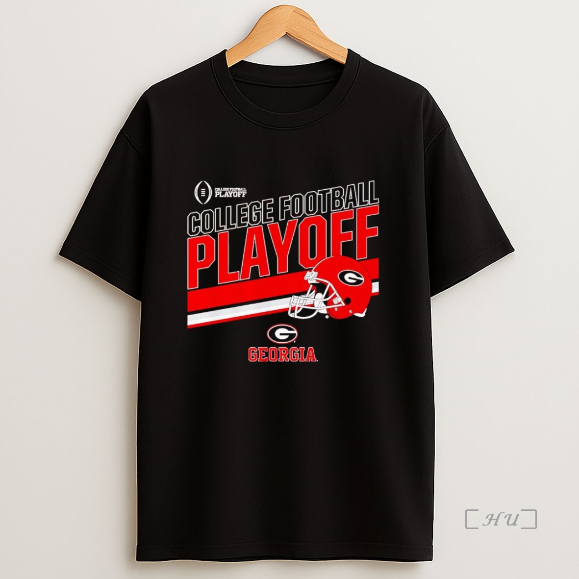 Officials Georgia Bulldogs 2025 Cfp Stripe Helmet Premium Shirt Sweatshirt Tee