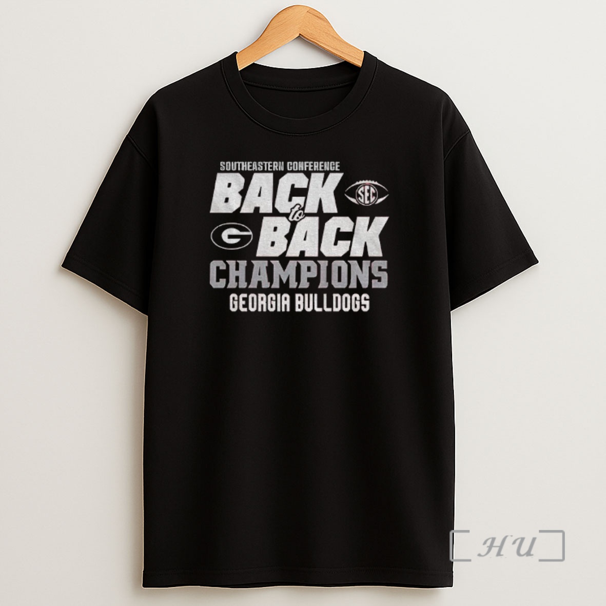 Officials Georgia Bulldogs 2025 Sec Champions Back To Back Premium Shirt Sweatshirt Tee