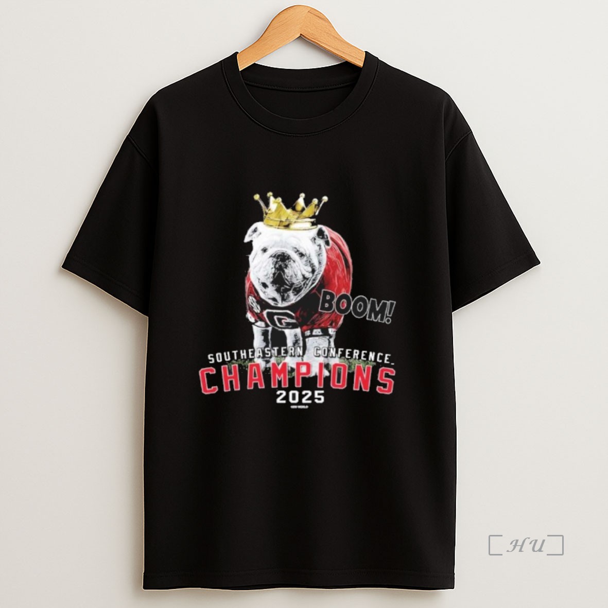 Officials Georgia Bulldogs 2025 Sec Conference Champions Mascot Crown Premium Shirt Sweatshirt Tee