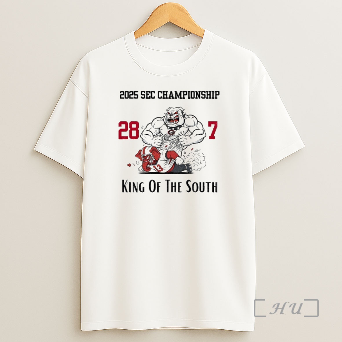 Officials Georgia Bulldogs Beat Alabama Crimson Tide 2025 Sec Championship King Of The South Premium Shirt Sweatshirt Tee