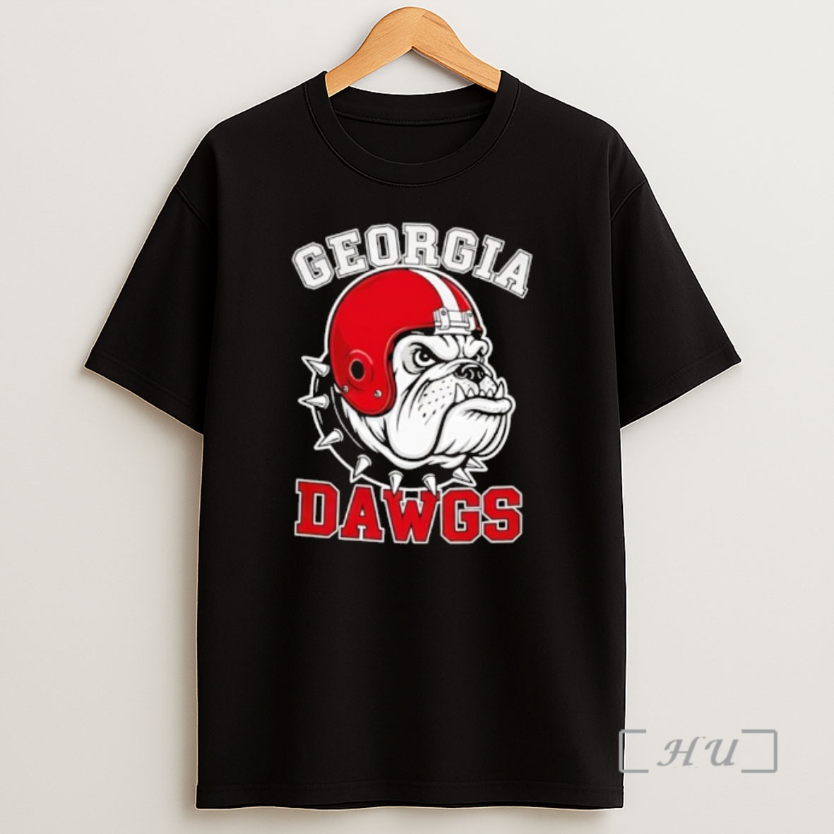 Officials Georgia Bulldogs Mascot Helmet Graphic Shirt Sweatshirt Tee
