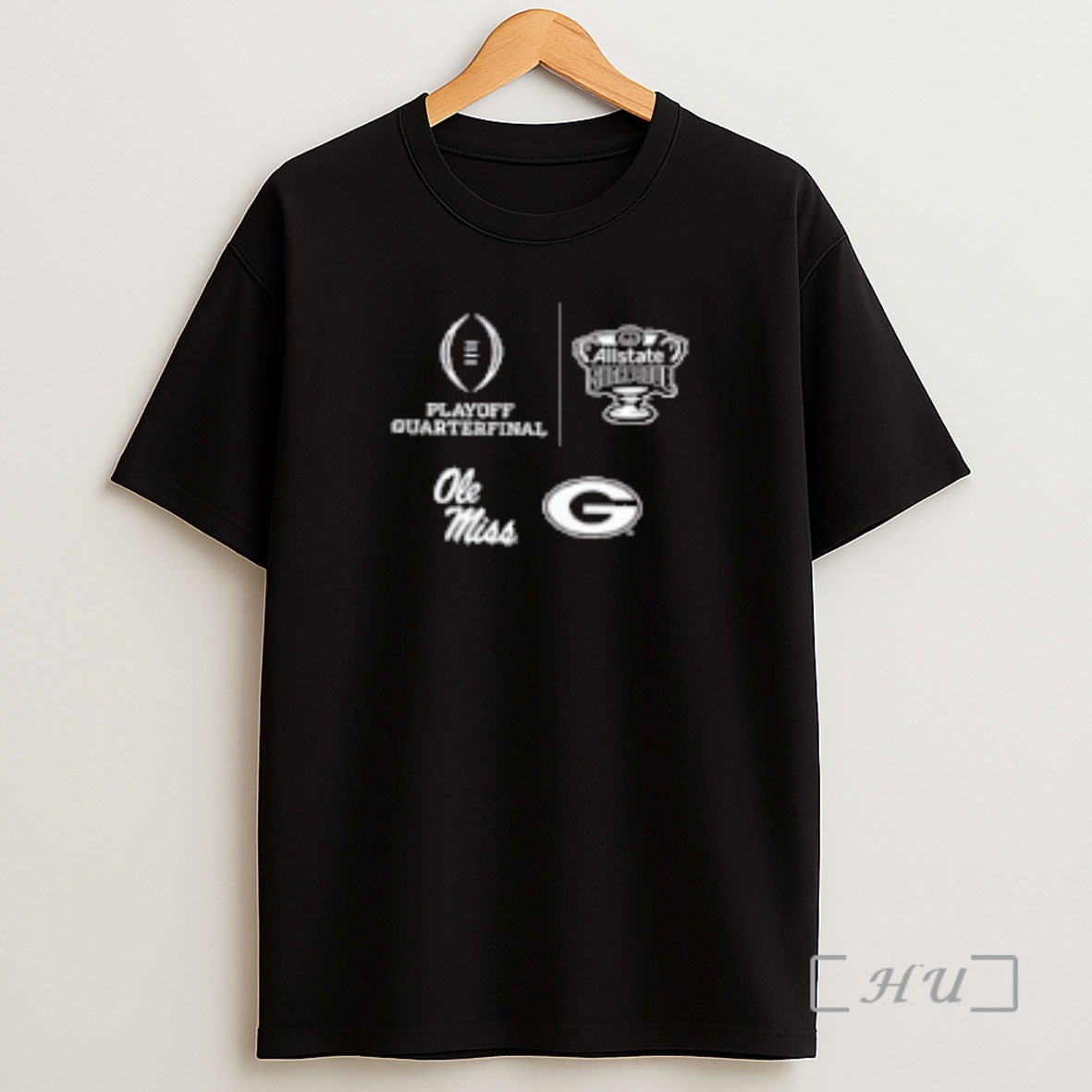 Officials Georgia Bulldogs Vs Ole Miss Rebels 2026 Allstate Sugar Bowl Helmet Matchup 2 Sided Shirt Sweatshirt Tee