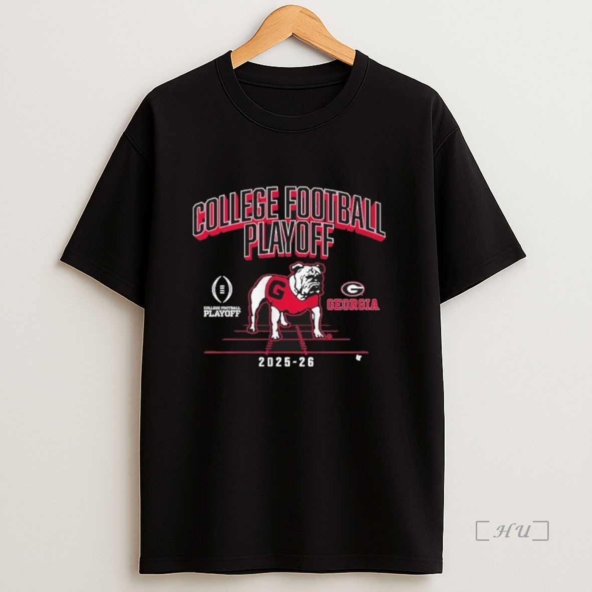 Officials Georgia Football 2025 26 Cfp Mascot Premium Shirt Sweatshirt Tee