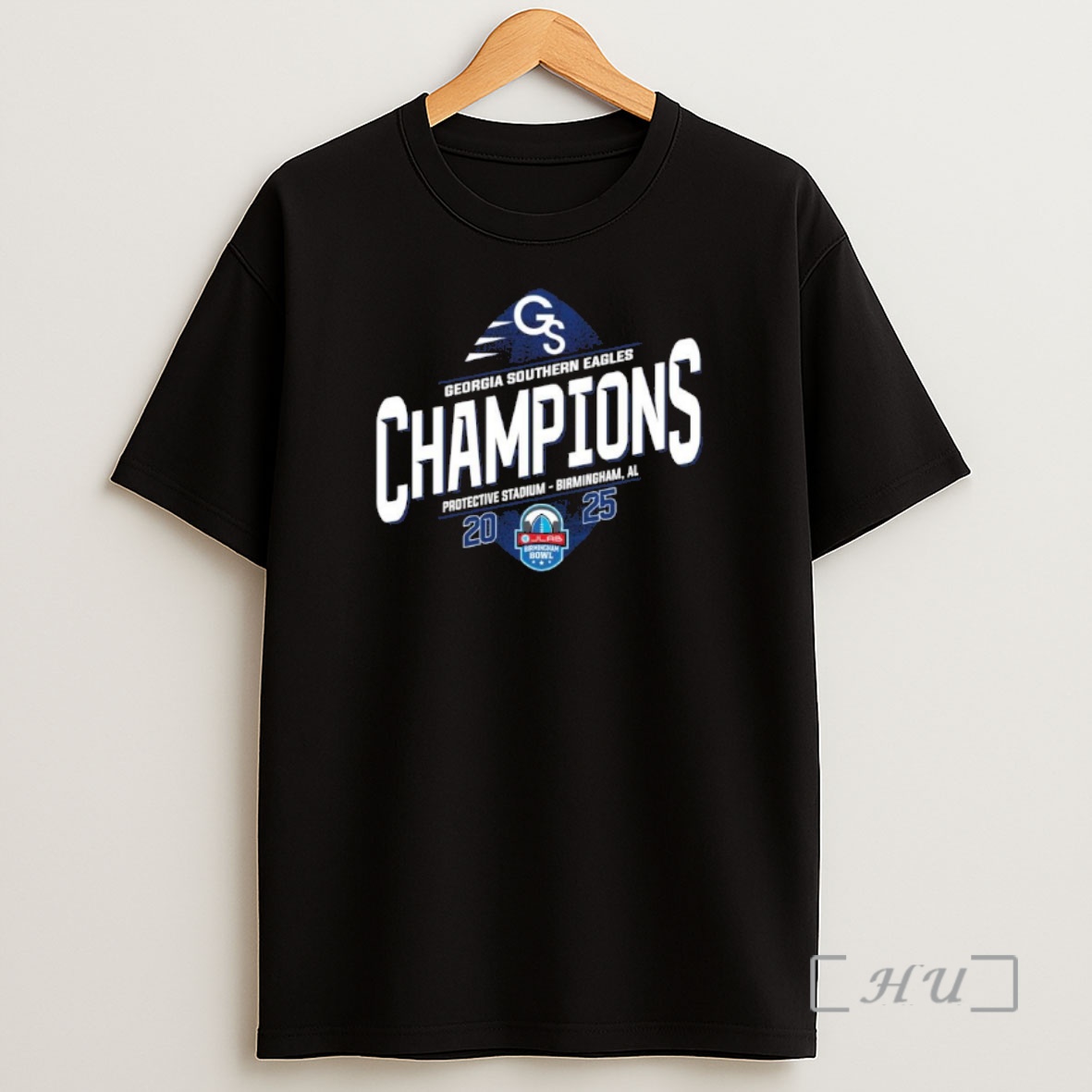 Officials Georgia Southern Eagles 2025 Birmingham Bowl Champions Shirt Sweatshirt Tee