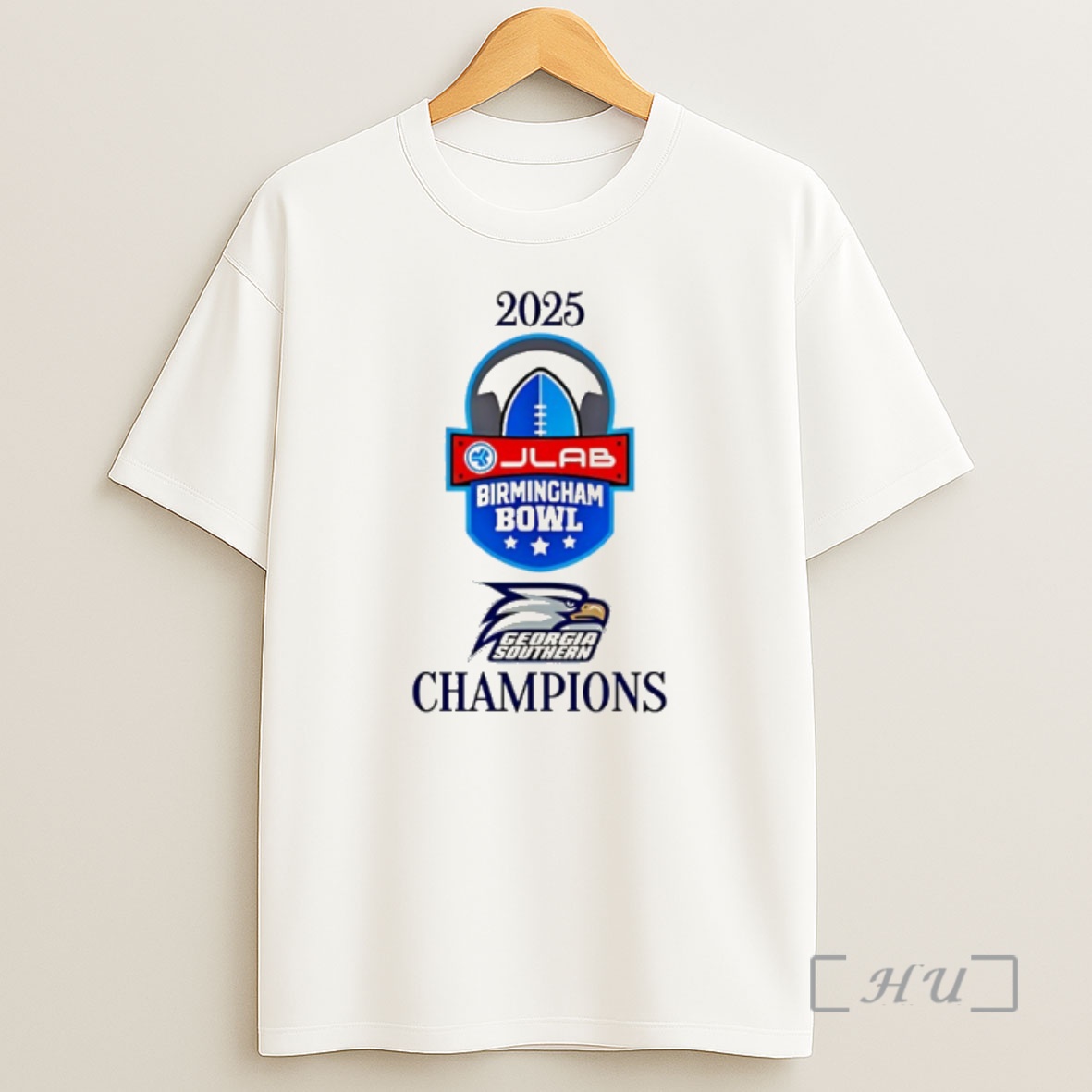 Officials Georgia Southern Football 2025 Birmingham Bowl Champions Shirt Sweatshirt Tee