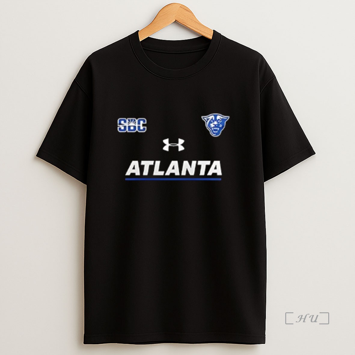 Officials Georgia State Panthers One States One Team Logo Double Sided Graphic Premium Shirt Sweatshirt Tee