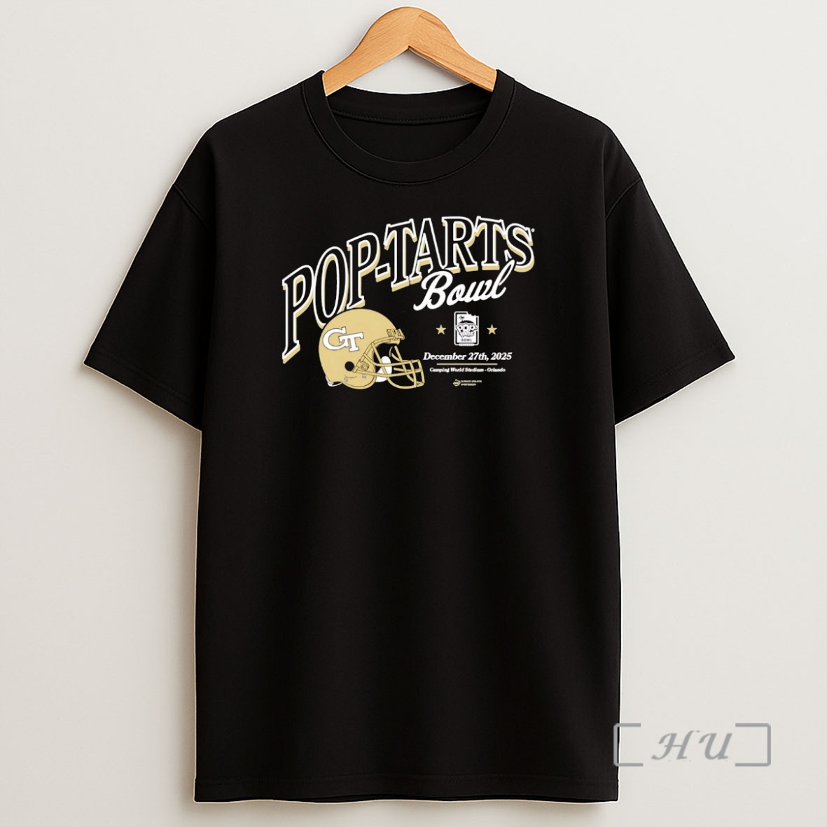 Officials Georgia Tech Yellow Jackets 2025 Pop Tarts Bowl Helmet Premium Shirt Sweatshirt Tee