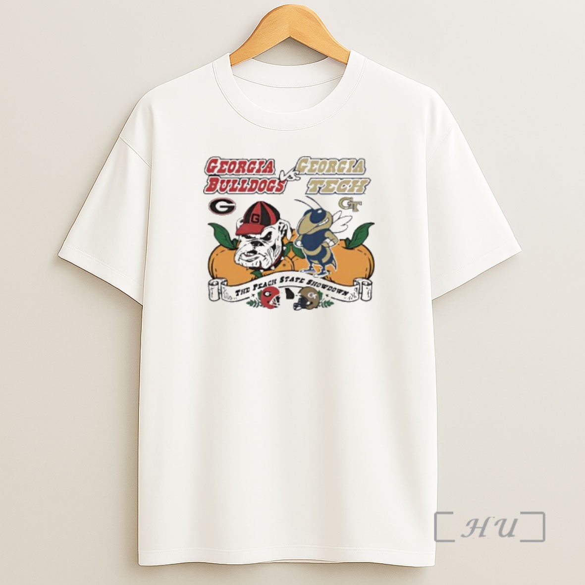 Officials Georgia Tech Yellow Jackets Showdown Versus Georgia Bulldogs Mascots Premium Shirt Sweatshirt Tee